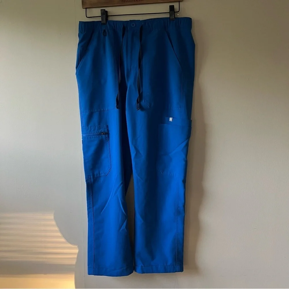 Figs Cairo Cargo Scrub Pants Men’s S Blue TM3001 Technical Collection
